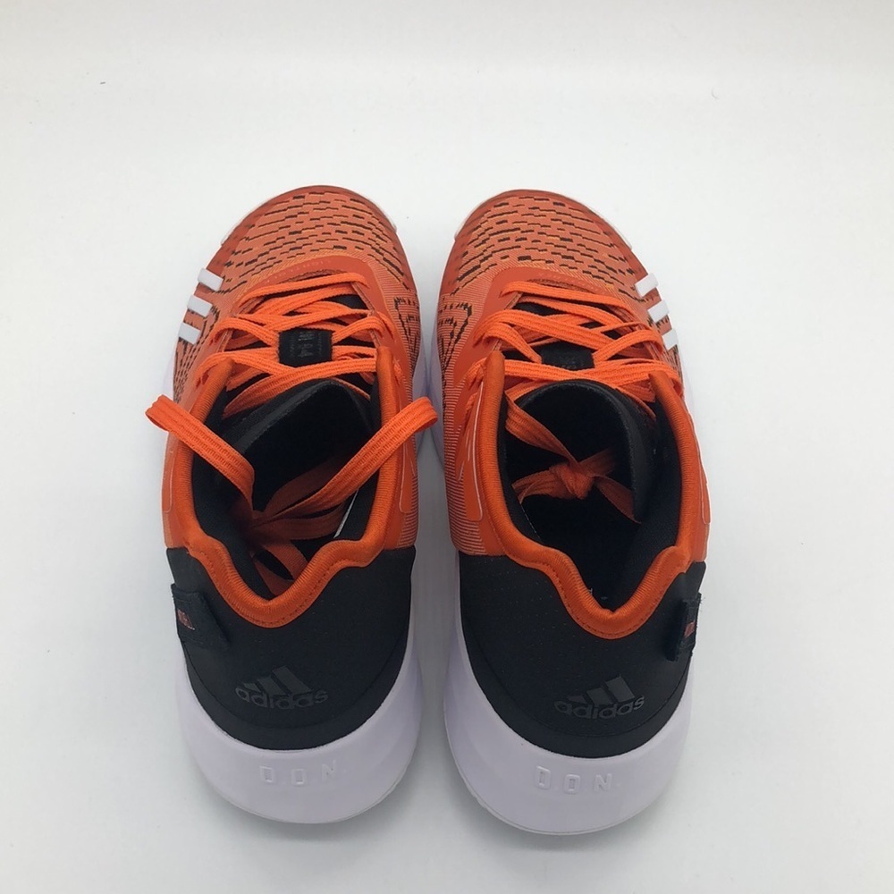 Adidas D.O.N. Issue #4 Donovan Mitchell Team Bright Orange HQ6216 size 8 - Picture 5 of 5
